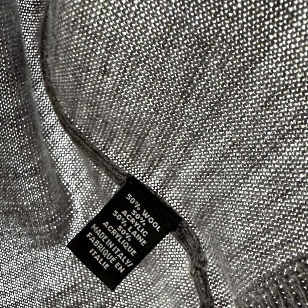Saks Fifth Avenue Charcoal Turtleneck Sweater